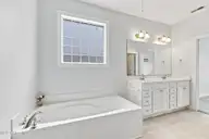 505 Village Green Drive A, Morehead City, NC 28557 — 2-bedroom townhome in Brandywine Bay, Morehead City, NC, photo 15 of 32: Primary bathroom