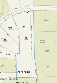 960 63 B Christina Lane, Rocky Mount, NC 27804 — lot in West Hampton, Rocky Mount, NC, photo 2 of 3: 960 Christina Ln - Lot 63A GIS Road View