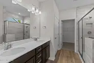 607 Ashvale Lane SE, Bolivia, NC 28422 — 3-bedroom home in Goose Marsh, Bolivia, NC, photo 16 of 22: Lot 216GM - Primary Bathroom
