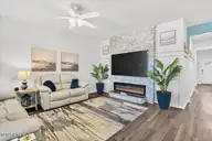 1271 Rippling Cove Loop SW, Supply, NC 28462 — 3-bedroom waterfront home in Stanbury Creek, Supply, NC, photo 10 of 53: Fire Place