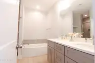 2500 Brookhaven Drive, Kinston, NC 28504 — 3-bedroom home in Westwood, Kinston, NC, photo 17 of 21: Tub with tile surround