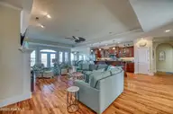 40 Sailview Drive, North Topsail Beach, NC 28460 — 3-bedroom waterfront home in Cape Island, North Topsail Beach, NC, photo 16 of 61: Living Roon 3