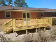 161 Grant Drive, Goldsboro, NC 27534 — 4-bedroom home in Forest Knolls, Goldsboro, NC, photo 2 of 13: Deck
