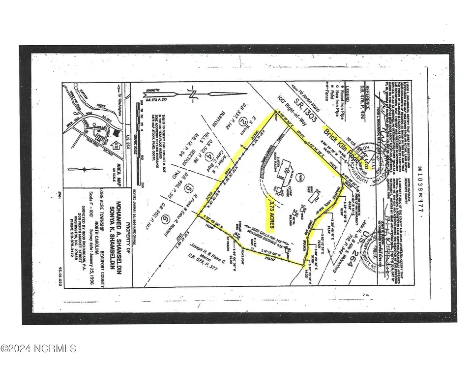 515 Brick Kiln Road, Washington, NC 27889 — lot, Washington, NC, photo 1 of 2: 515 brick kiln