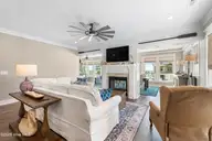 133 Sound Point Drive, Harkers Island, NC 28531 — 3-bedroom waterfront home in Cape Point Village, Harkers Island, NC, photo 10 of 61: Living room