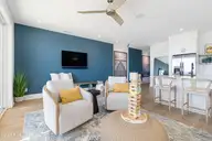 3503 Ocean Drive E & W, Emerald Isle, NC 28594 — 12-bedroom waterfront townhome in Emerald Isle By The Sea, Emerald Isle, NC, photo 10 of 62: First Floor Living Room