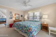 411 5th Street, Sunset Beach, NC 28468 — 4-bedroom home, Sunset Beach, NC, photo 23 of 50: Bedroom 3 w/pirvat bath
