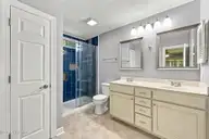 1122 Barkentine Drive, New Bern, NC 28560 — 3-bedroom waterfront home in Fairfield Harbour, New Bern, NC, photo 21 of 56: Primary bath