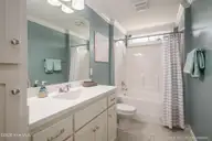 728 Red Birch Lane, Greenville, NC 27858 — 3-bedroom home in Red Birch, Greenville, NC, photo 19 of 60: FULL BATH DOWNSTAIRS