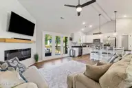 9001 Fox Trot Circle, Middlesex, NC 27557 — 3-bedroom home in Beaver Creek, Middlesex, NC, photo 7 of 33: 7-Alt Living Room View