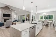 16 Middlebury Road, Pinehurst, NC 28374 — 4-bedroom home in Forest Creek, Pinehurst, NC, photo 6 of 35: Kirchen island