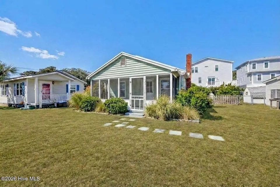 124 Ocean View Avenue, Kure Beach, NC 28449 — 2-bedroom waterfront home in Hanby Beach, Kure Beach, NC, photo 1 of 44: REimagineHome_1771029071534_1x