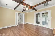1903 Rivershore Road, Elizabeth City, NC 27909 — 3-bedroom home in Winslow Acres, Elizabeth City, NC, photo 13 of 43: DEN OFF KITCHEN AND MASTER