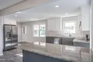 255 Foxcroft Road, Whispering Pines, NC 28327 — 3-bedroom home, Whispering Pines, NC, photo 10 of 31: Kitchen with Stainless Steel Appliances