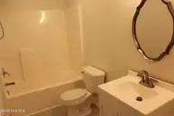 317 Foxhall Road, Newport, NC 28570 — 3-bedroom home in Sand Ridge, Newport, NC, photo 18 of 26: Hall Bathroom
