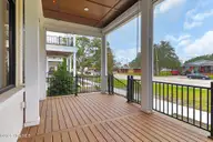 805 Mulberry Street Unit 102, Beaufort, NC 28516 — 2-bedroom condo in 805 Mulberry, Beaufort, NC, photo 17 of 24: Spacious Porch