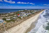 1819 Salter Path Road, Indian Beach, NC 28512 — 5-bedroom waterfront home in Roosevelt Estate, Indian Beach, NC, photo 1 of 58: Oceanfront home in Indian Beach
