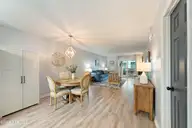 505 N Carolina Beach Avenue Unit 1c, Carolina Beach, NC 28428 — 2-bedroom waterfront condo in Winds at Carolina Beach, Carolina Beach, NC, photo 12 of 44: Dining Room 4