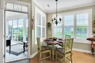 1121 Sandy Beach Circle, Leland, NC 28451 — 3-bedroom waterfront townhome in Waterford of the Carolinas, Leland, NC, photo 22 of 58: Kitchen Eating