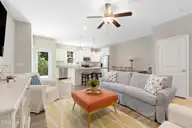 118 Blue Bill Way, Beaufort, NC 28516 — 3-bedroom townhome in Beau Coast, Beaufort, NC, photo 8 of 57: Open living space