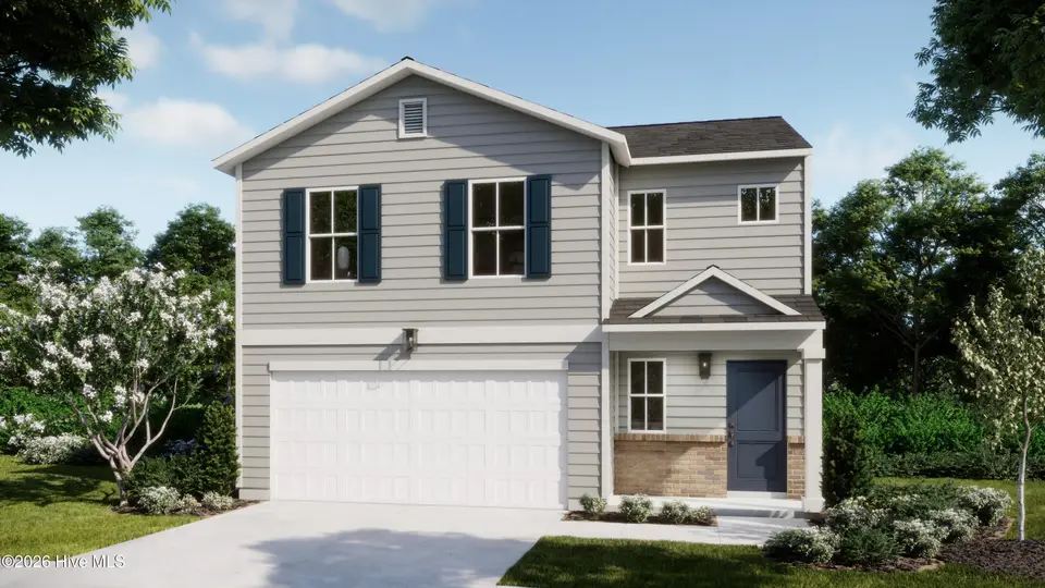 508 Getaway Lane 119, Shallotte, NC 28470 — 4-bedroom home in Summers Walk, Shallotte, NC, photo 1 of 39: Grandview Traditional Elevation