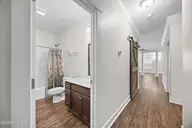 1972 Goose Creek Road SW, Ocean Isle Beach, NC 28469 — 3-bedroom home in Brick Landing - Beach @, Ocean Isle Beach, NC, photo 23 of 66: Hallway