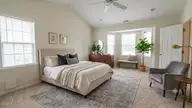 120 Hilda Drive, New Bern, NC 28562 — 4-bedroom home in Forest Run, New Bern, NC, photo 19 of 34: Staged Primary Bedroom