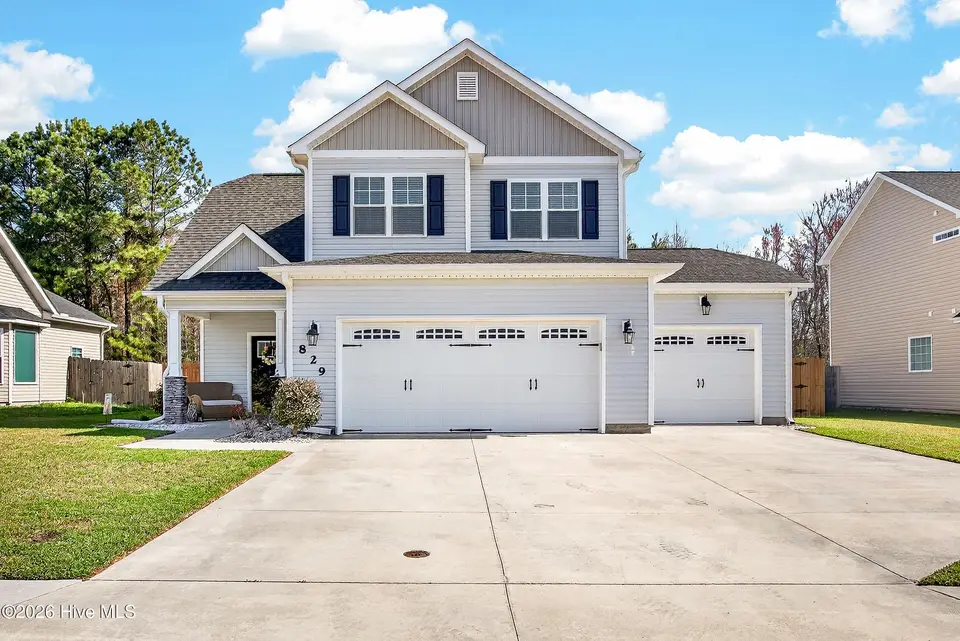 829 Tuscarora Trail, Jacksonville, NC 28546 — 4-bedroom home in Wantland's Ferry @ Towne Pointe, Jacksonville, NC, photo 1 of 31