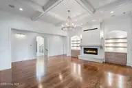 515 Martin Livestock Road, Princeton, NC 27569 — 5-bedroom waterfront home in Lakeview Estates, Princeton, NC, photo 9 of 52: DSC04718-Living Room fireplace view