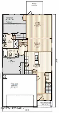 42 E Farley 65, Hampstead, NC 28443 — 4-bedroom home in Brookfield Branch, Hampstead, NC, photo 2 of 6: Riverstone 1st floor