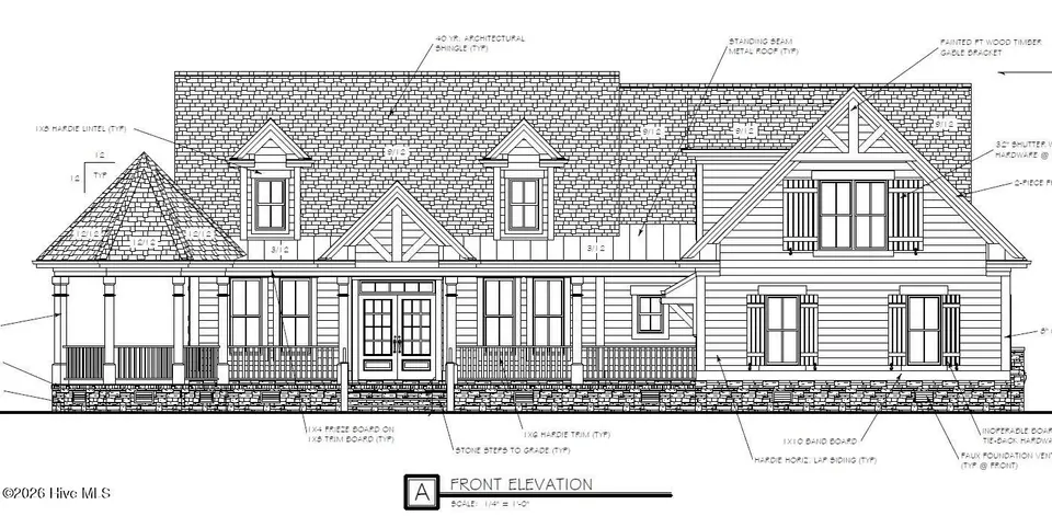 538 Lindgrove Place SW, Ocean Isle Beach, NC 28469 — 3-bedroom waterfront home in Ocean Ridge Plantation, Ocean Isle Beach, NC, photo 1 of 8: Front elevation