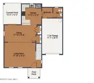 533 Bartley Street, Vass, NC 28394 — 3-bedroom home in Badgers Court, Vass, NC, photo 2 of 3: BC 13 First Floor
