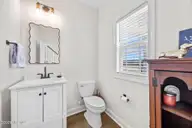 2406 Great Laurel Court, Greenville, NC 27834 — 3-bedroom home in Stone Haven at Landover, Greenville, NC, photo 16 of 54: Half Bath