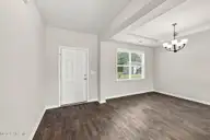 202 Queenstown Drive, Kenly, NC 27542 — 3-bedroom home in Meyer Farms, Kenly, NC, photo 6 of 38: Dining Rm Foyer