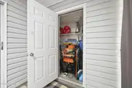 303 Barbour Road 703, Morehead City, NC 28557 — 2-bedroom condo in The Courtyard, Morehead City, NC, photo 12 of 26: Storage