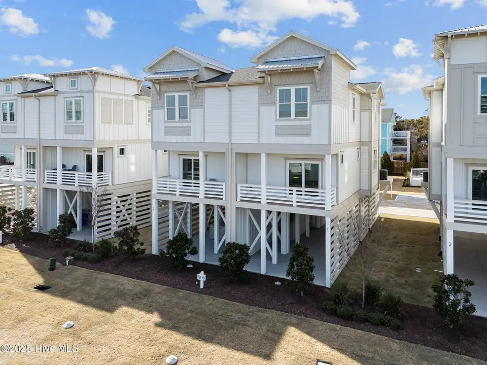 906 Second Street S 2, Carolina Beach, NC 28428 — 3-bedroom townhome in Social on Second, Carolina Beach, NC, photo 1 of 44: 2-web-or-mls-DJI_20250218143738_0581_D