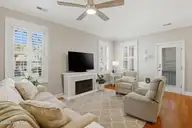 221 Silver Sloop Way, Carolina Beach, NC 28428 — 3-bedroom waterfront townhome in Harbour Point, Carolina Beach, NC, photo 4 of 64: Living Room