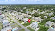 4312 E Dolphin Drive, Oak Island, NC 28465 — waterfront lot in Long Beach, Oak Island, NC, photo 4 of 7: Aerial photos-4