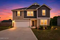 360 Riley Way, Spring Hope, NC 27882 — 5-bedroom home in Walnut Cove, Spring Hope, NC, photo 1 of 33: Twilight