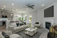 123 White Bark Avenue Lot 18, Rocky Mount, NC 27804 — 3-bedroom home in Longneedle, Rocky Mount, NC, photo 5 of 24: Living Room Area 1522