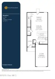 633 Sandy Hollow Drive, Jacksonville, NC 28540 — 3-bedroom townhome in Sandy Hollow Townhomes, Jacksonville, NC, photo 14 of 15: Woodford_Floor_Plan-1