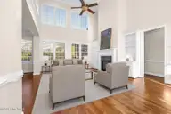 642 Chimney Hill Way, Rocky Mount, NC 27804 — 4-bedroom home in Belmont Lake Preserve, Rocky Mount, NC, photo 8 of 67: Great Room - Virtually Staged