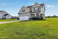 118 Hannah Drive, Elizabeth City, NC 27909 — 4-bedroom home in Fox Haven, Elizabeth City, NC, photo 2 of 46: Front of Home