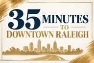 Lot 1 Hope Creek Trail, Spring Hope, NC 27882 — lot, Spring Hope, NC, photo 17 of 21: 35 minute to Downtown Raleigh