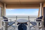 1840 New River Inlet Road 2308, North Topsail Beach, NC 28460 — 2-bedroom waterfront condo in Topsail Dunes, North Topsail Beach, NC, photo 4 of 44: Balcony