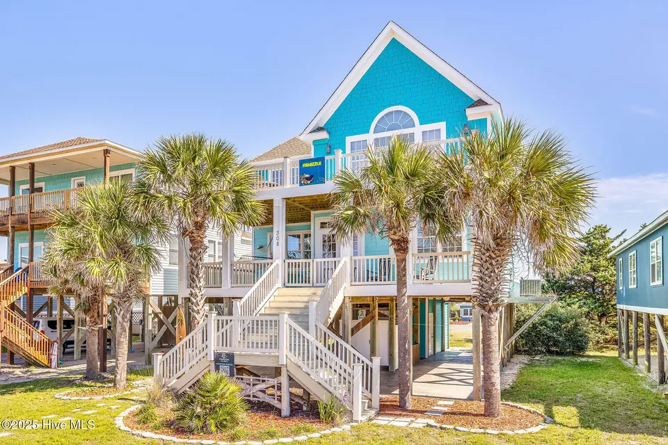 308 E Beach Drive, Oak Island, NC 28465 — 5-bedroom waterfront home, Oak Island, NC, photo 1 of 47