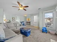 8713 Plantation Drive 402, Emerald Isle, NC 28594 — 3-bedroom waterfront townhome in Emerald Plantation, Emerald Isle, NC, photo 6 of 68: Living Room 2