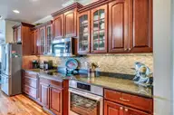 40 Sailview Drive, North Topsail Beach, NC 28460 — 3-bedroom waterfront home in Cape Island, North Topsail Beach, NC, photo 19 of 61: Kitchen Interior 3