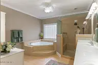793 Daphne Lane, Vass, NC 28394 — 4-bedroom waterfront home in Woodlake, Vass, NC, photo 20 of 59: Primary Bathroom