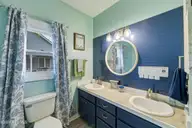 304 Sandy Knob Lane, Rocky Mount, NC 27803 — 3-bedroom home in Poplar Ridge, Rocky Mount, NC, photo 15 of 26: Primary Bathroom